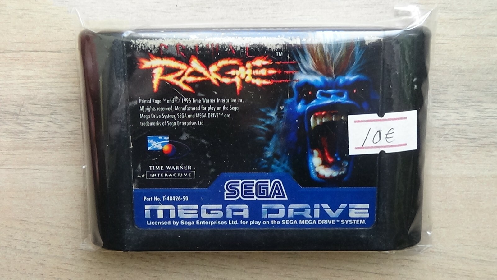 primal rage megadrive loose