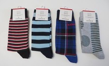 BJORN BORG Men's Striped Breathable Cotton Calf Socks US 8-12 EU 41-45 UK 7-11