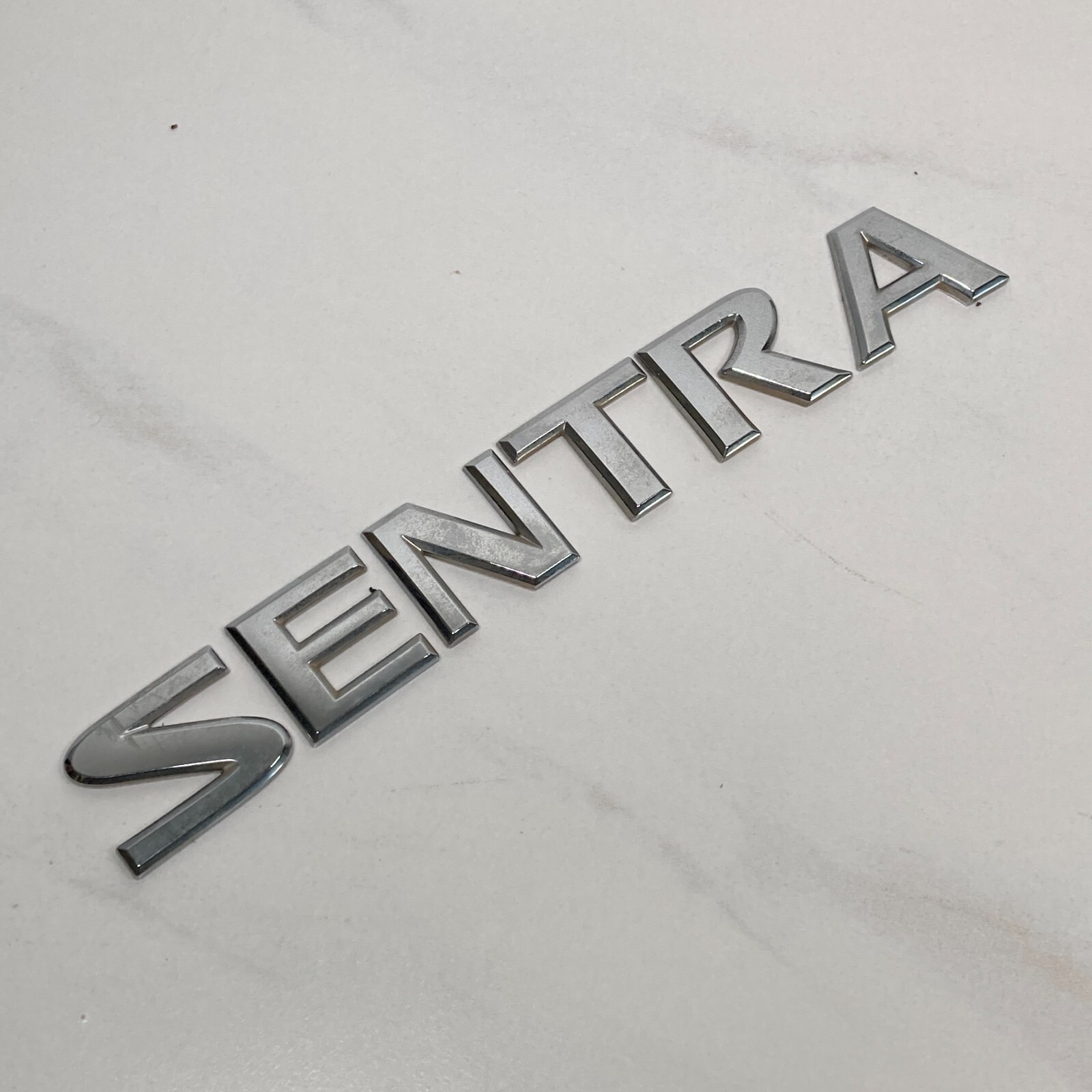 2007-2012 Nissan Sentra 2.0S Emblem Logo Letters Rear Tailgate Trunk Chrome