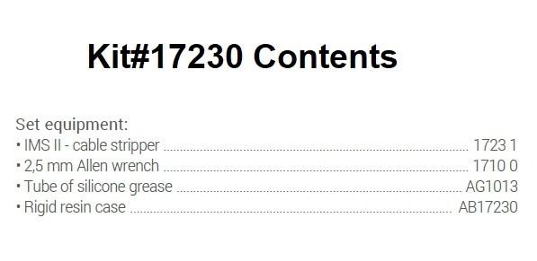 INTERCABLE 17230 IMS II - Universal Cable Stripper for Primary ...
