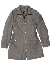 Refrigue Womens Windbreaker Coat Uk 14 Medium Grey Nylon Bu62
