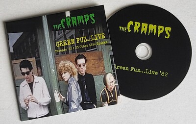 THE CRAMPS - GREEN FUZ LIVE '8 + 23 ANDERE LIVE-TRACKS - CD - NEUWERTIG - KOSTENLOSER UK-VERSAND
