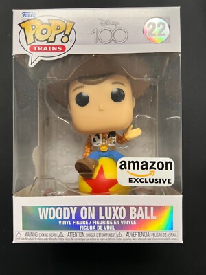 Funko Pop! Trains: Pixar - Woody on Luxo Ball - Amazon (Exclusive
