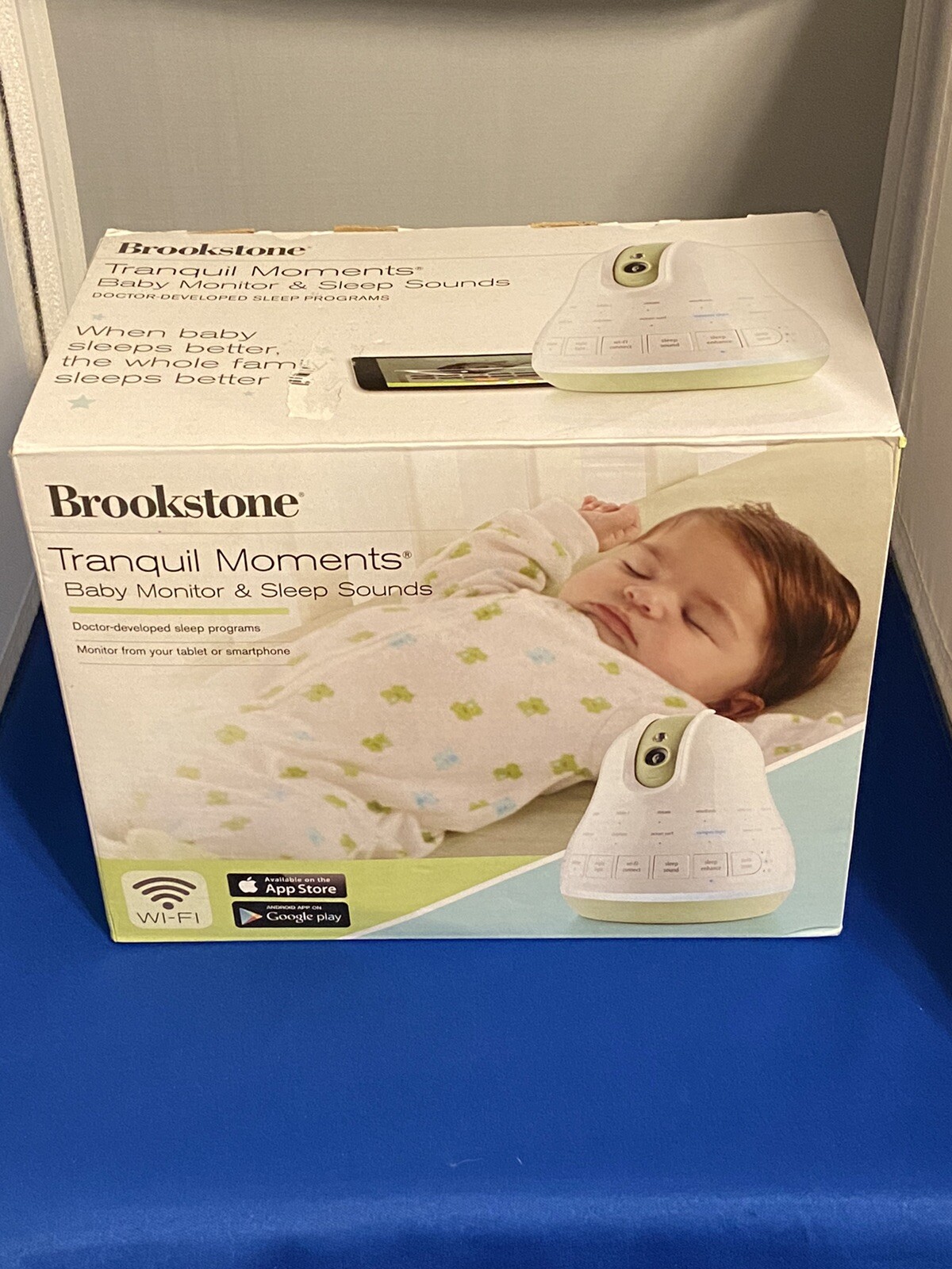 brookstone baby monitor app