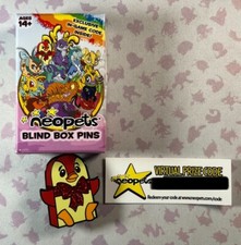 Neopets Blind Box Pin - Bruce With Code