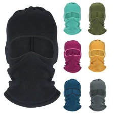 Winter Fleece Balaclava Face Mask Ski Windproof Warm Hat for Cycling Skiing