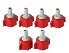 6-PACK Lancer Coke Bag in Box BIB connector red, 3/8'', CC