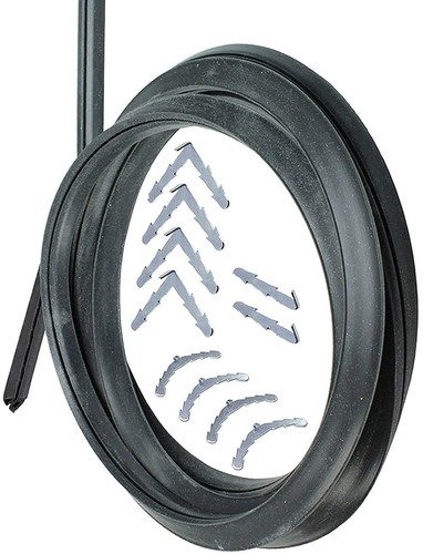 Sello de puerta de horno UNIVERSAL clips de junta de goma pegamento de silicona kit de cocina 3 metros - Imagen 2 de 19