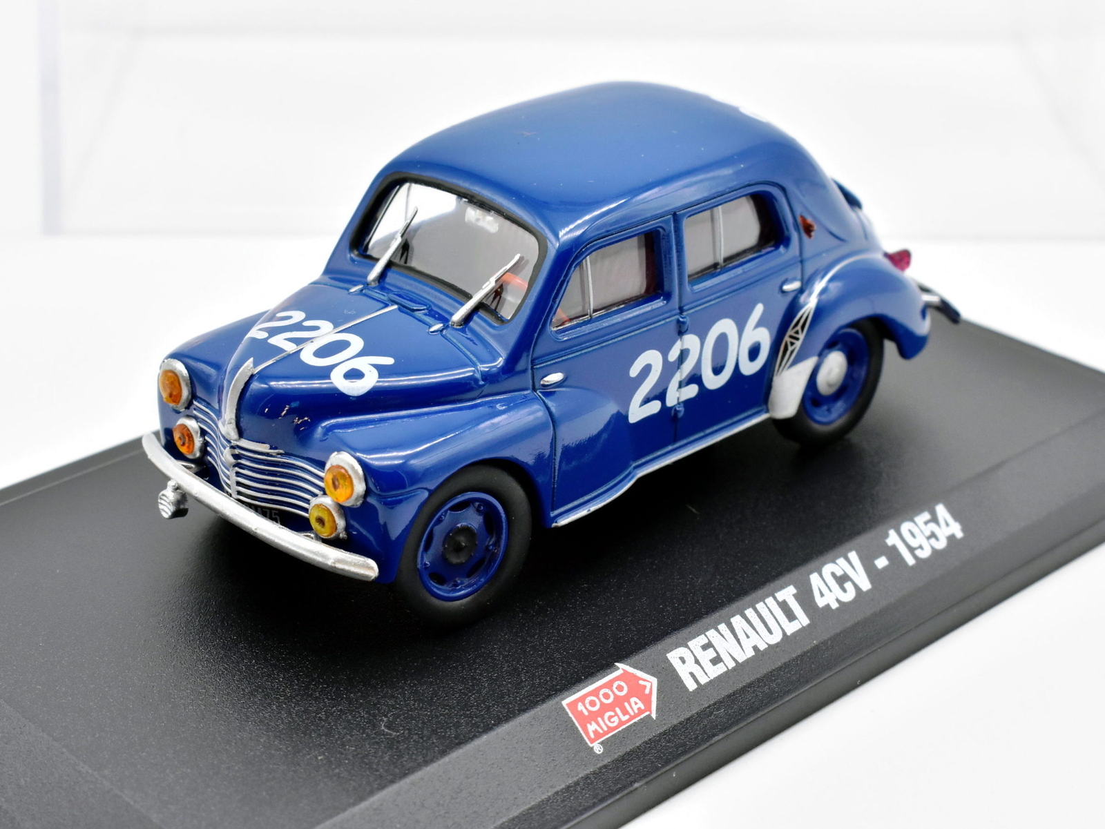Modellini auto 1000 MIGLIA scala 1:43 RENAULT 4 CV 4cv collezione modellismo