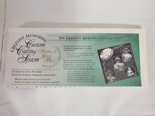 New Creative Memories Custom Cutting System 12 inch Patterns Wavy Swell Straight