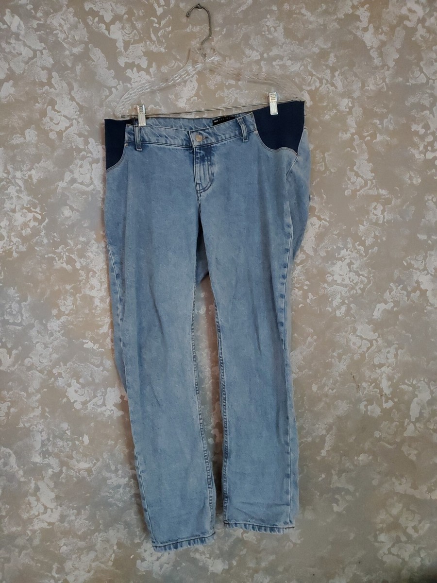Asos Maternity Jeans under the belly side stretch Light blue Wash