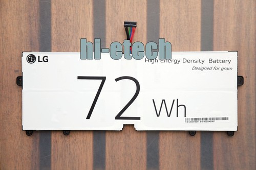 LBS1224E New Genuine Battery for LG Gram 13Z980 14Z980 14Z980 15 15Z990 17Z990 - 第 1/2 張圖片