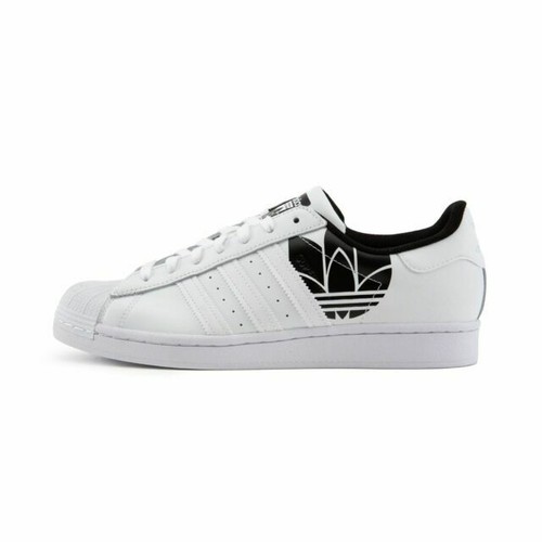 Size 8.5 - adidas Superstar White Black - FY2824 for sale online | eBay