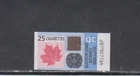 CANADA :  25 CIGARETTES - DUTY PAID STAMP USED - QUEBEC