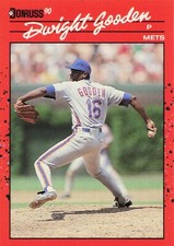 1990 Donruss Baseball Dwight Gooden #171 ERROR Card - NO Dot/Period after INC