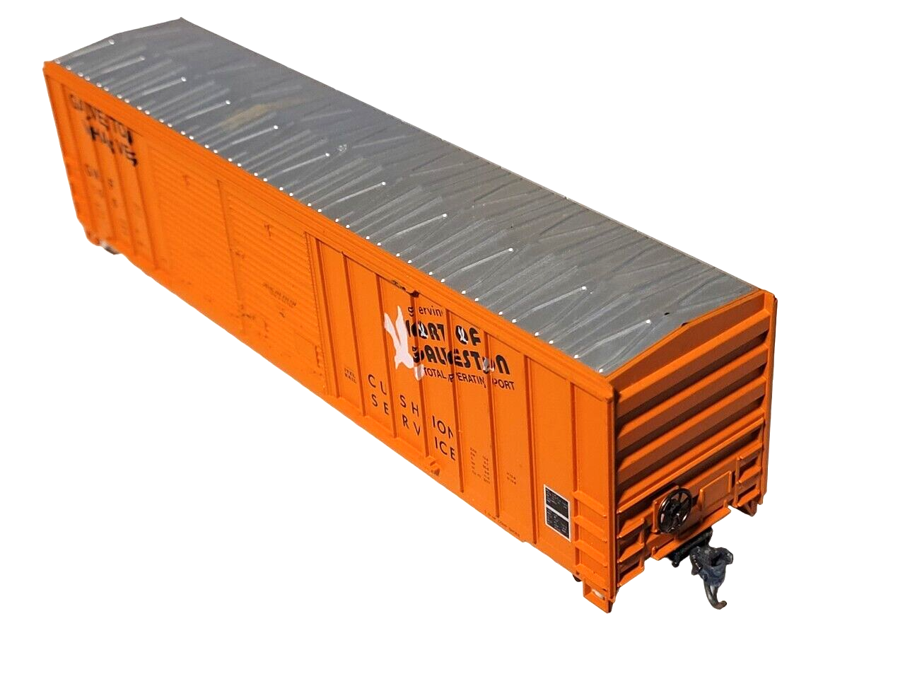 ROUNDHOUSE GALVESTON WHARVES 50' DOUBLE DOOR BOX CAR GWF 1051 HO