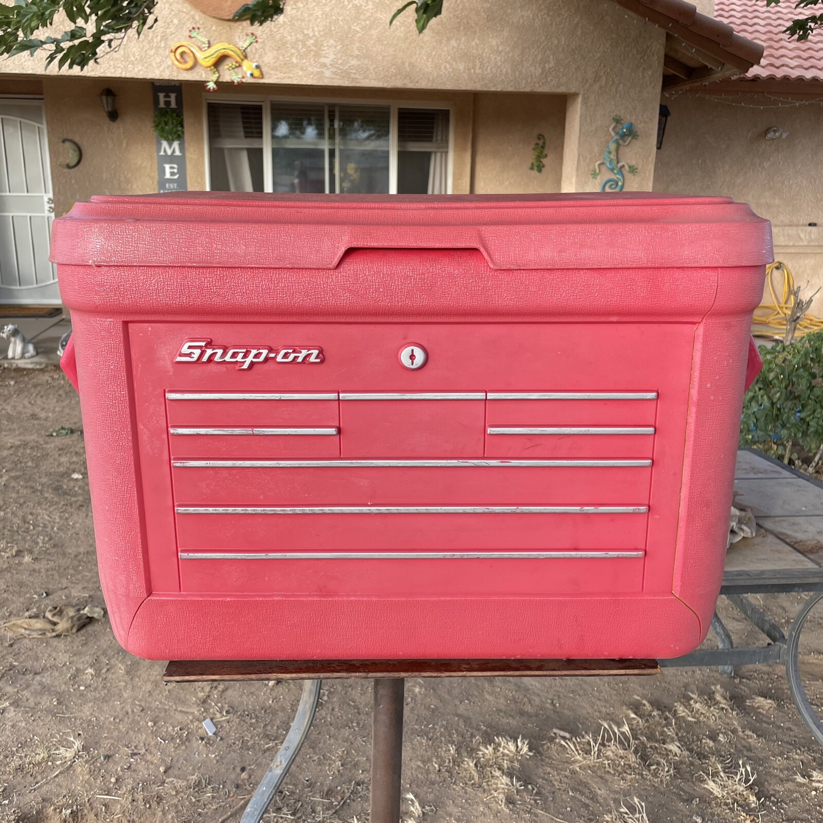 Vintage SnapOn 1948 Tool Box Cooler Ice Chest 23” L16” H14” W eBay