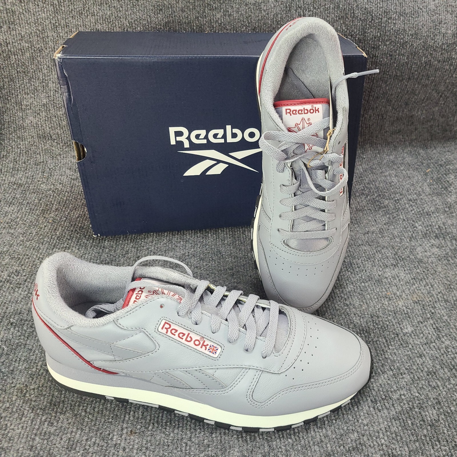 Size 11 - Reebok Classic Leather 1983 Vintage Cold Gray for sale online | eBay