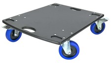 Transport Scooter 63 x 48 cm Wheeled Board Furniture Dog 125 mm Swivel Castors Brake 800 kg