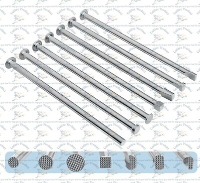 Ortho Hip Impactors Set Of 7 Total Hip Arthroplasty Orthopedic THR O/L 9''