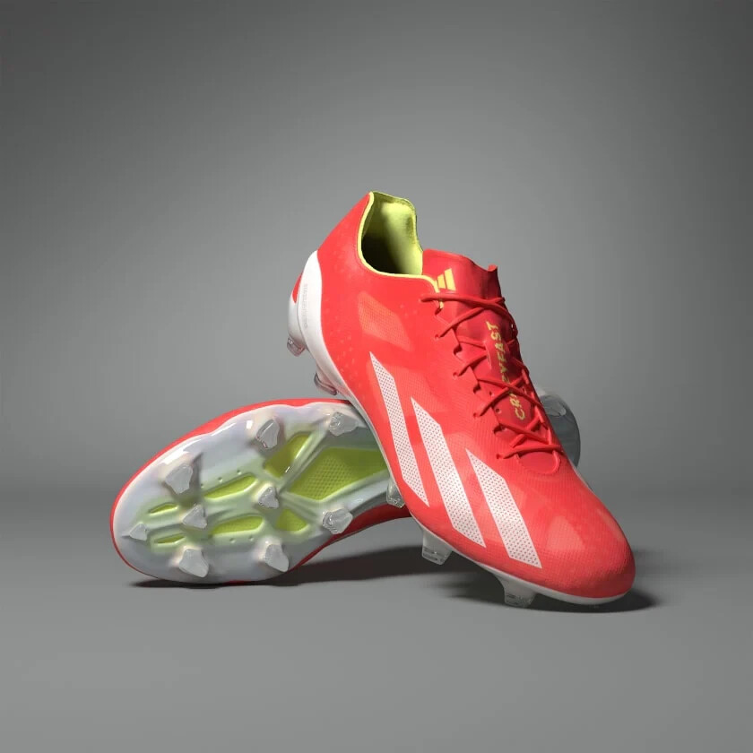 Adidas X CrazyFast+ FG, Energy Citrus Men's Cleats(IE2416 Adidas X CrazyFast+ FG, Energy Citrus Men's Cleats(IE2416