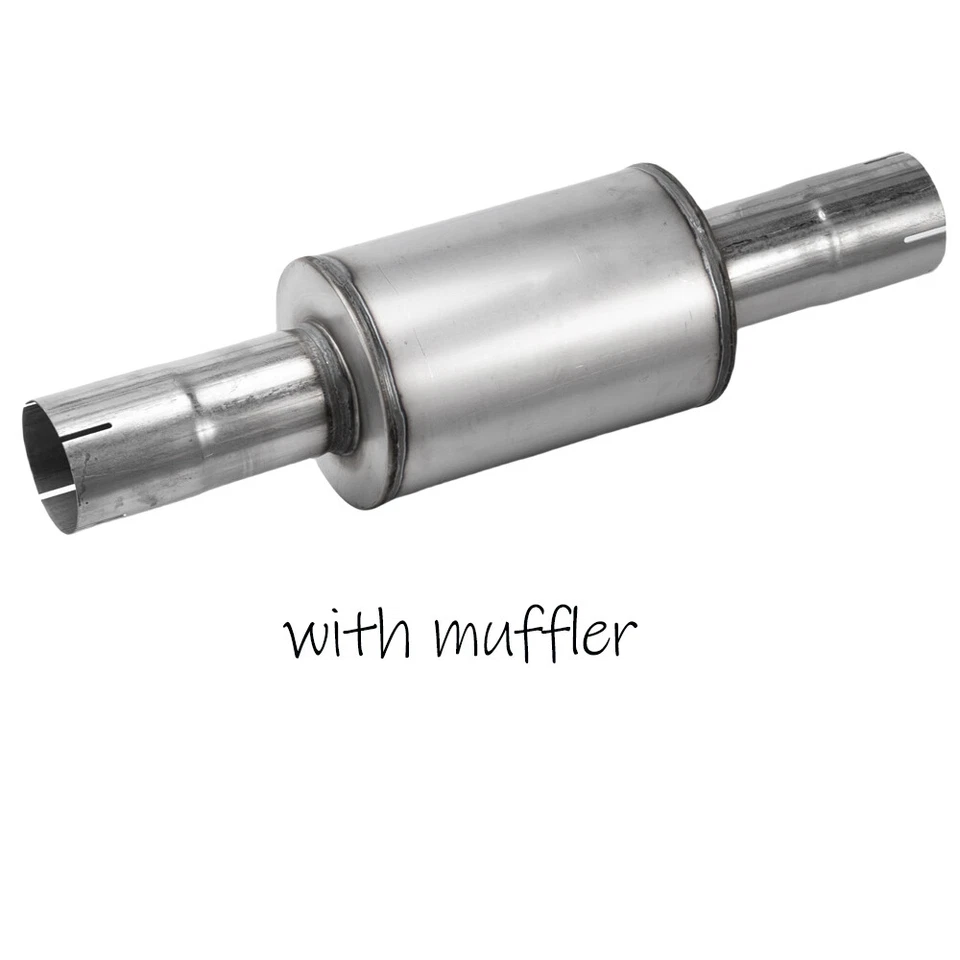 Diesel Turbo Exhaust 4" Pipe for Ford F250 F350 F450 6.7L Powerstroke w/Muffler Foto 2 de 4