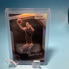 Panini 2024-25 Prizm Black Jakob Poeltl Autograph #185 Toronto Raptors