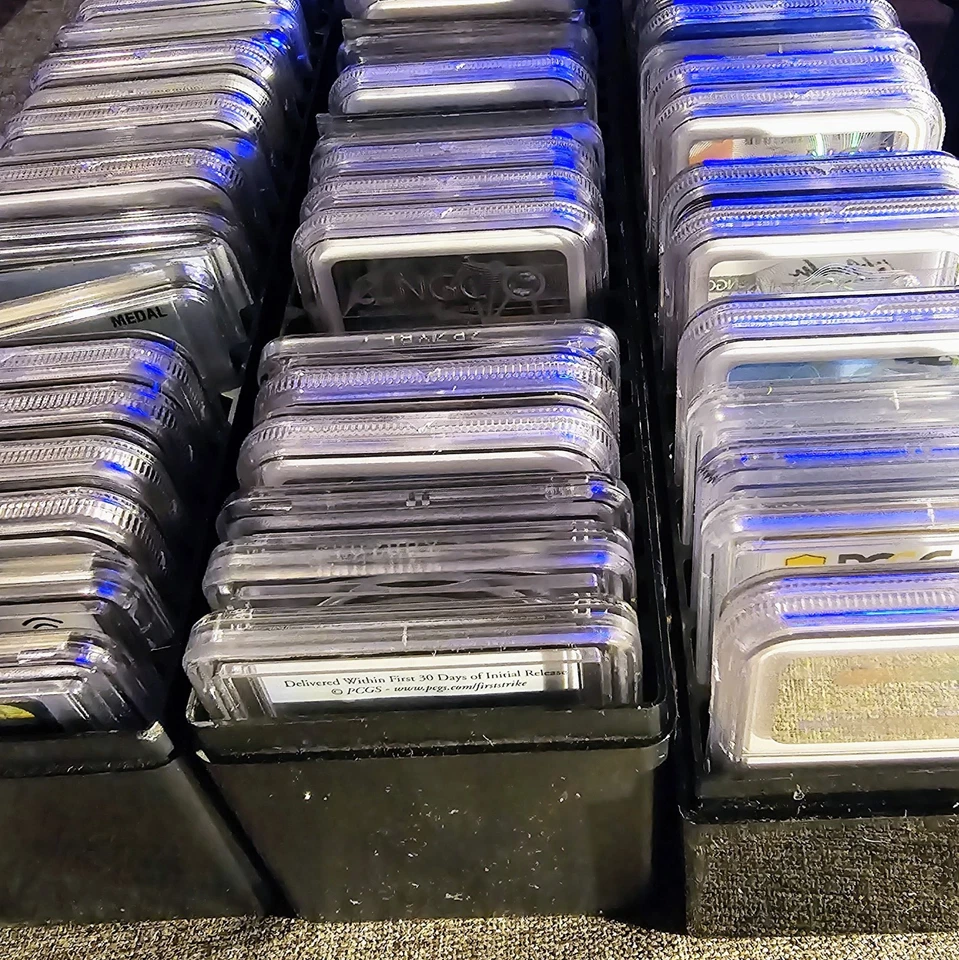 🔥 10-Coin Mystery Slab Pack – PCGS / NGC Certified US Coins – Mint State MS - Image 2 of 2