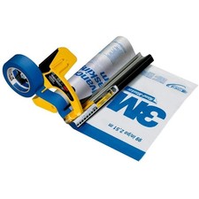 3M Hand-Masker Pre-Assembled Masking Film Kit: Kit with Straight Cut Blade Black