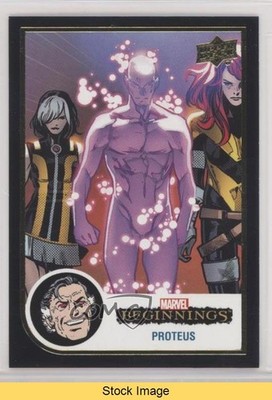 2022 Upper Deck Marvel Beginnings Vol 2 Series 1 Black Border Proteus READ 0p0t