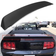 Rear Trunk Spoiler Fits Ford Mustang 2005-2009 GT500 DuckTail Style Wing Black
