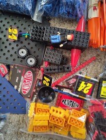 Huge Lot 12+lbs Pounds KNEX Building Pieces Rods Wheels Motors K'nex Lizard 