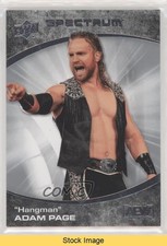 2021 Upper Deck AEW Spectrum Hangman Adam Page #10 READ 0ze5