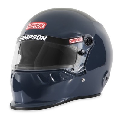 Simpson Racing 7950027 SD1 Dirt Track Helmet - Snell SA2020 - Grey
