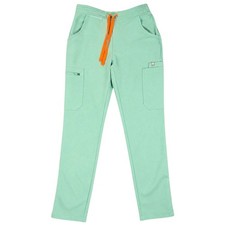 FIGS Yola Skinny Scrub Pants Womens XXS Seafoam Mint Cargo Technical FIONx Nurse