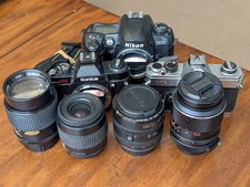 AS-IS Assorted Cameras and Lenses