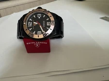 Men's SWISS LEGEND EXPEDITION 200M Black Stainless steel  watch
