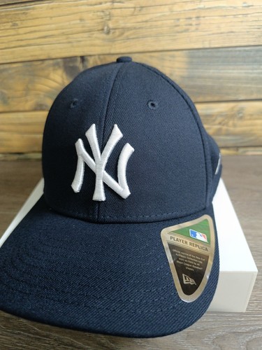 New Era New York Yankees Mens Navy Blue Game Team Classic Flex Hat