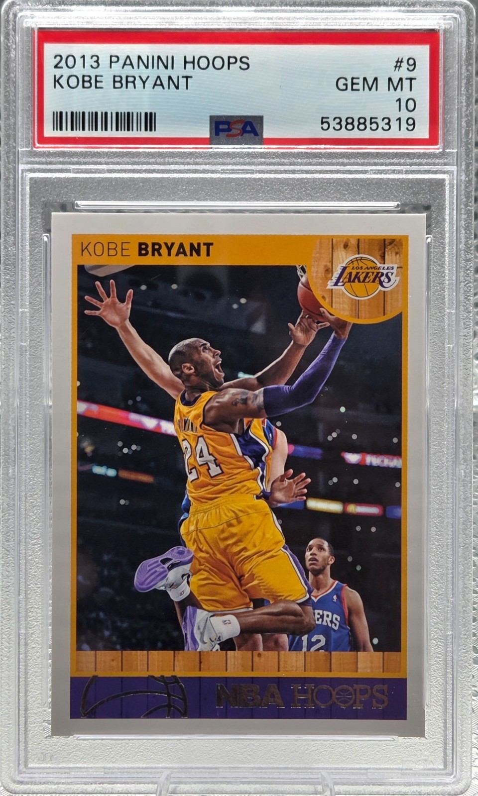 2013 Hoops Lakers Star ~ KOBE BRYANT Card PSA 10 GEM MINT (Pop 109)