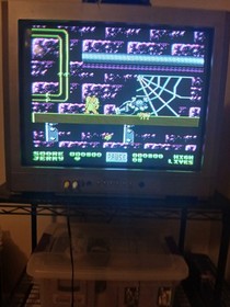 Retron 1 Nintendo NES Lot Double Dragon 2 Gauntlet 2 Tom&Jerry Bart Vs Space See