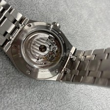 Maurice Lacroix AIKON Automatic 39mm Watch SS Black Dial Used & Box 11