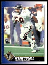 1991 Score Jessie Tuggle Atlanta Falcons #58 9033
