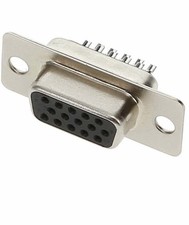 10 Pack of DB15 HD Female Solder Cup Connector