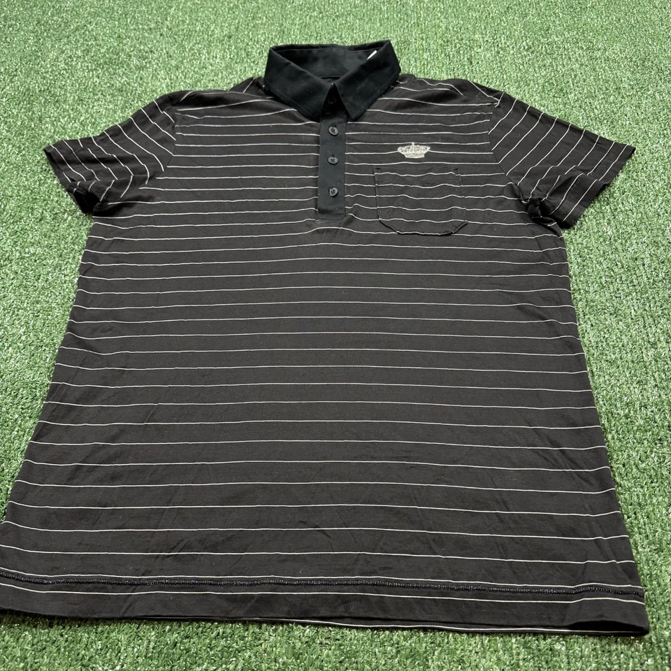 Camisa polo vintage Y2K Energie para mujer talla M negra manga corta Miss Sixty Foto 3 de 4