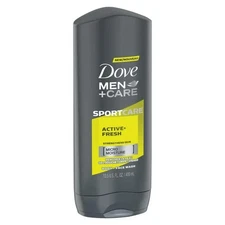 Dove Men+Care Sport Care Active + Fresh Body and Face Wash, 13.5