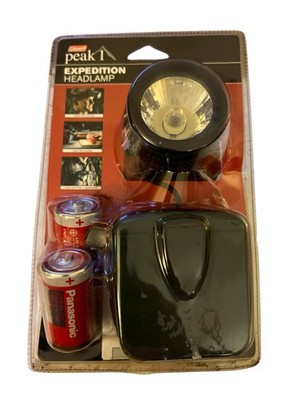 Coleman Peak 1 Expedition Headlamp Vintage NOS 