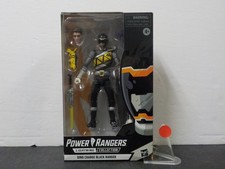 G1126 Hasbro Power Rangers Lightning Collection Dino charge black Ranger MOC
