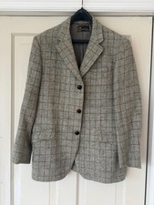 Vintage 38 / 40 Hammersley Harris Tweed Wool Blazer Sport Coat England Macy’s
