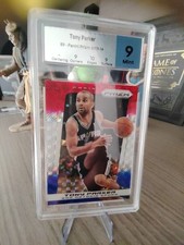 Tony Parker San Antonio Spurs Panini Priam 2013-14 French Flag Kept 9 Mint