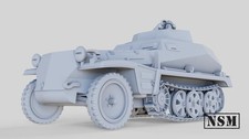 WWII German Sdkfz 250/4 model  Resin 3d Printed